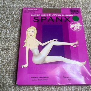 NWT SPANX Super High Shaping Sheers Size D Nude